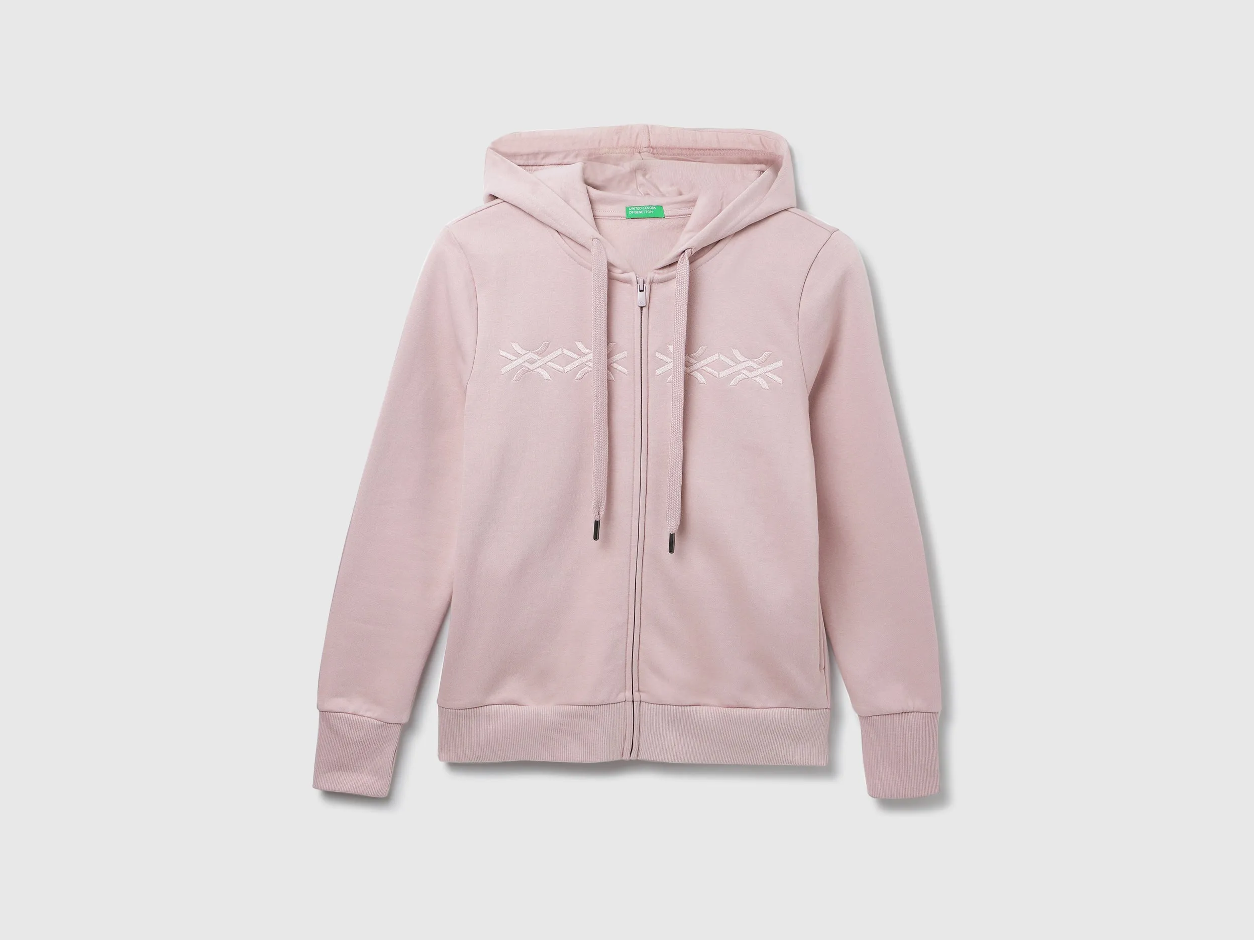 Regular Fit Hood Solid Sweatshirt