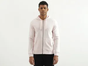 Regular Fit Hooded Solid Sweatshirt