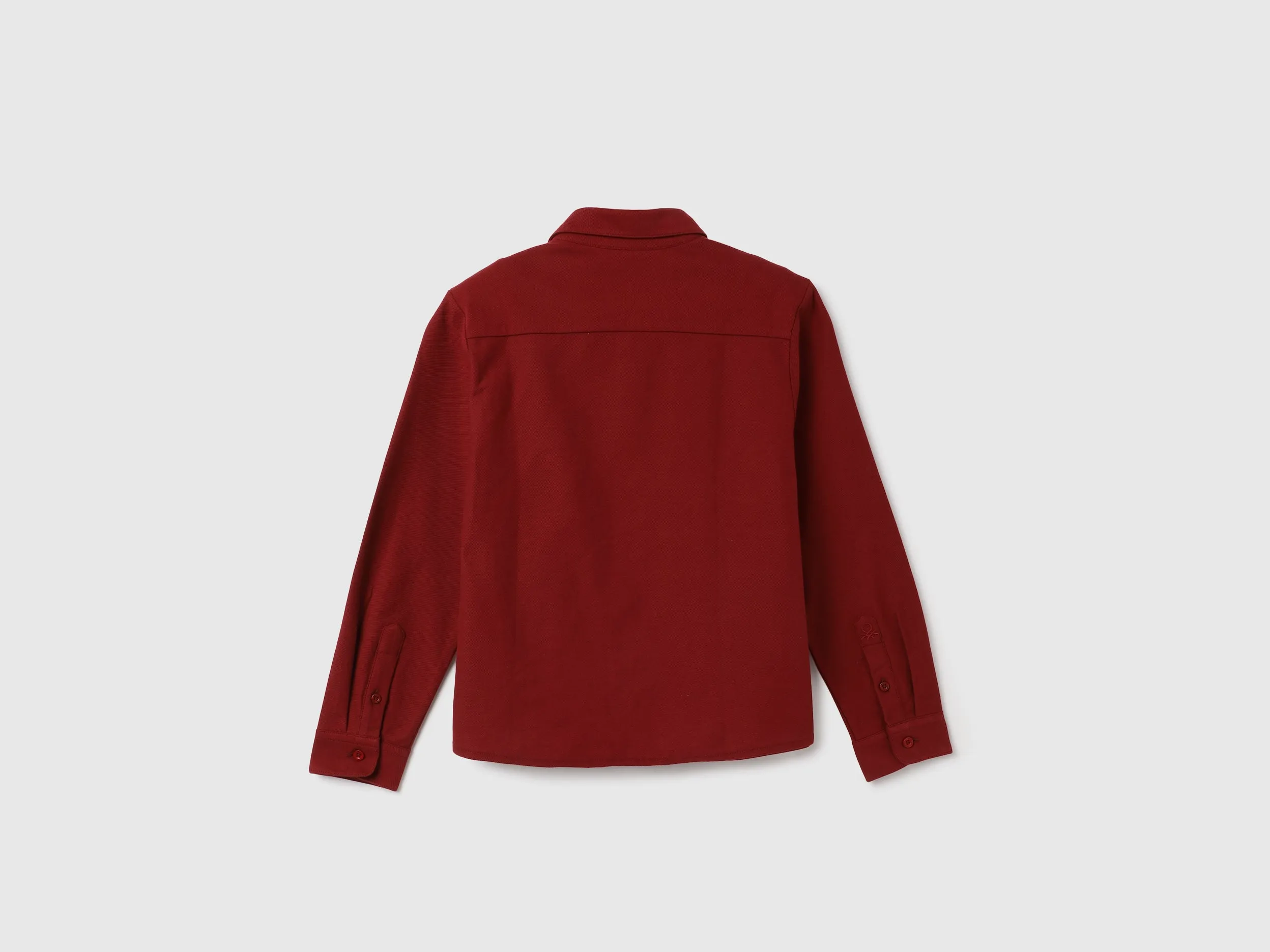 Regular Fit Speared Collar Solid Shirt