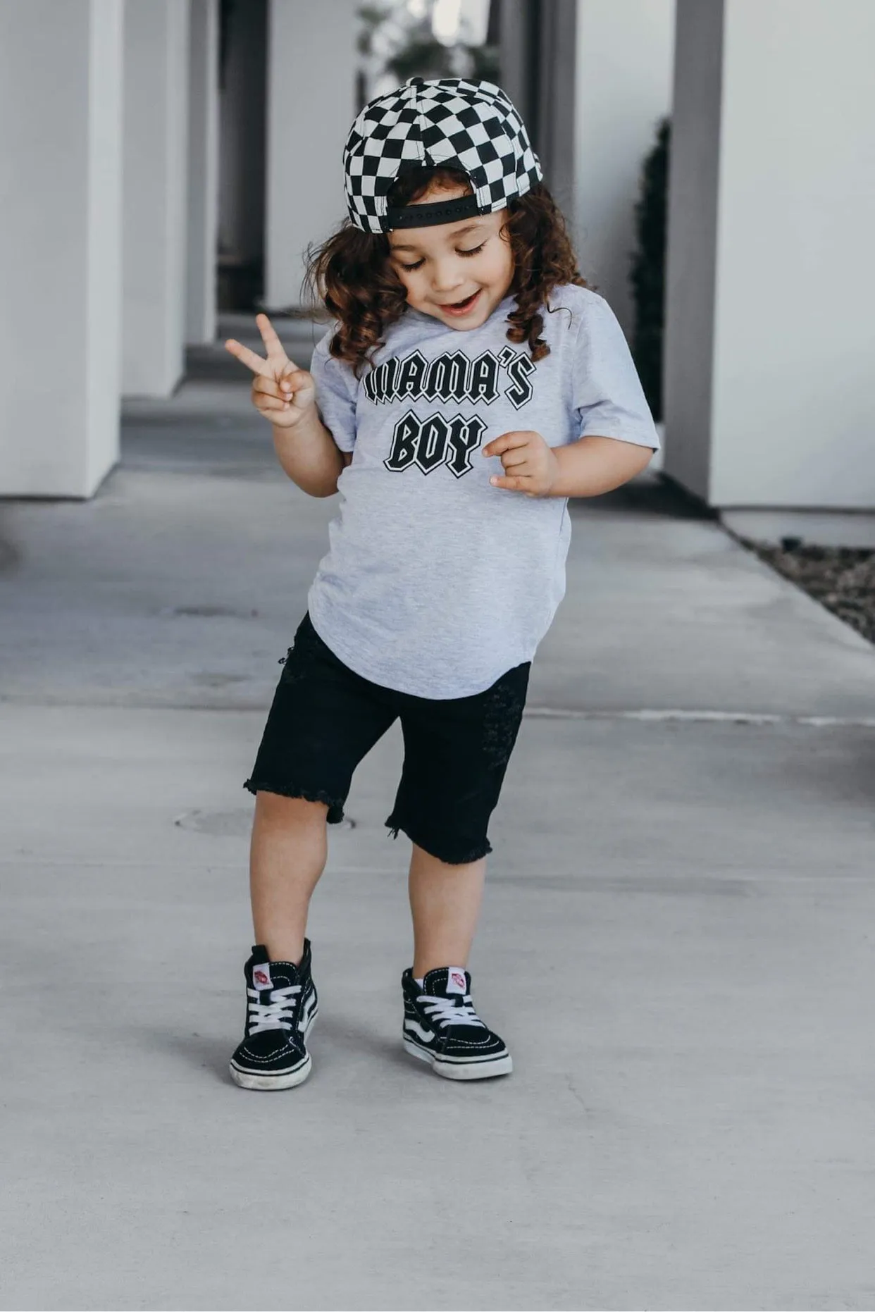 RESTOCK: rocker mama's boy tee