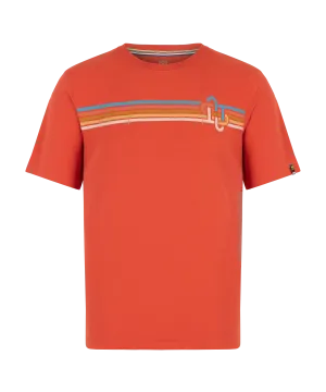 Retro Knot T-Shirt - Chili