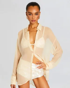 RETROFETE | Maddge Shirt | Dusty Ginger