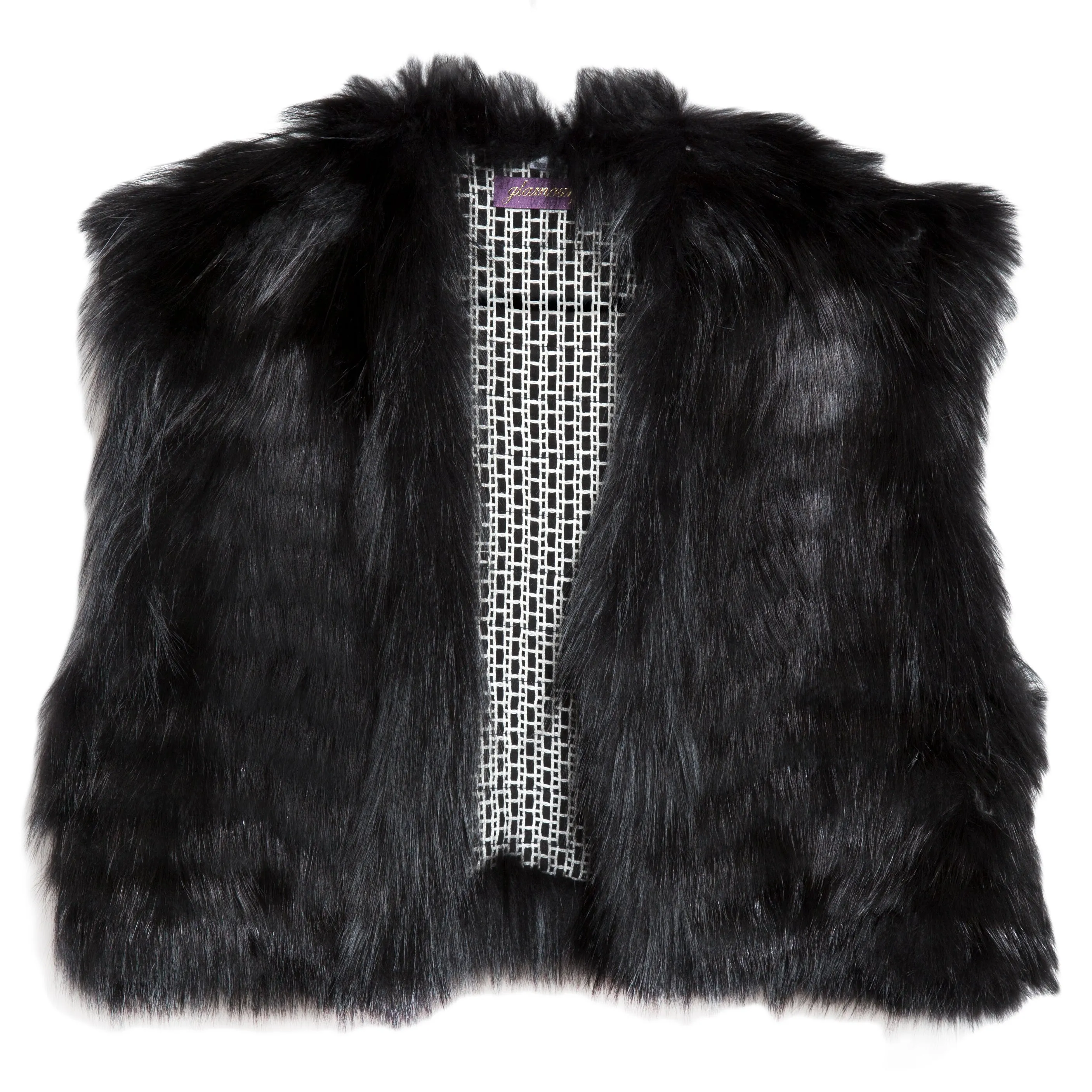 Reversible Silver Fox Vest