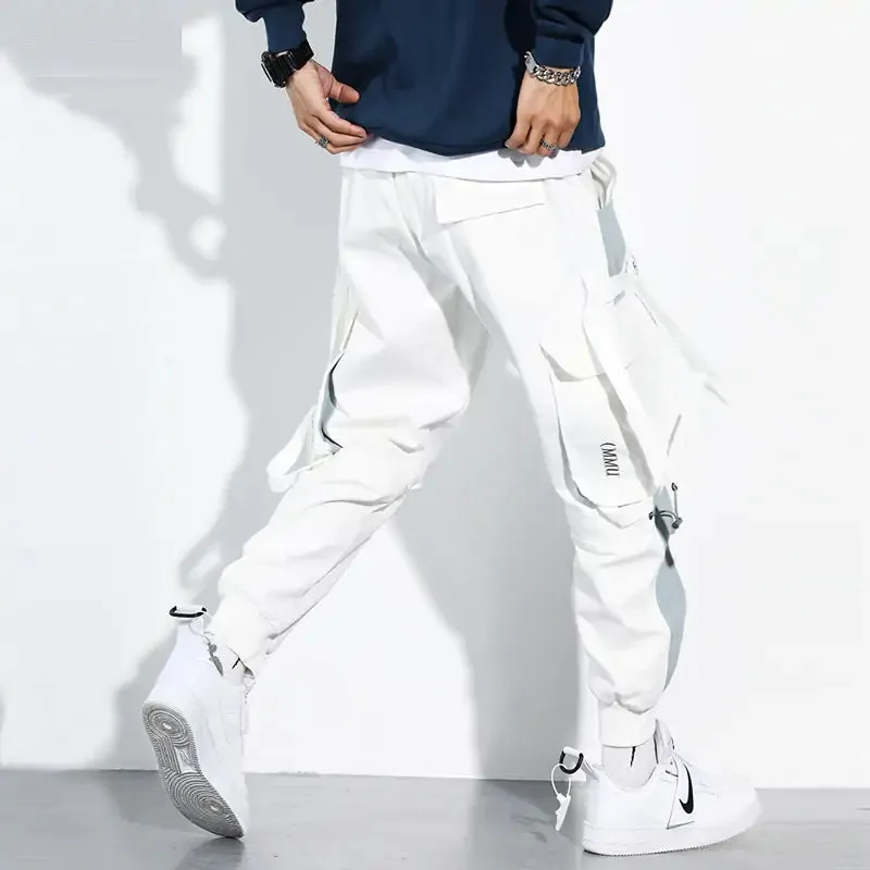 Ribbon Men Cargo Pants