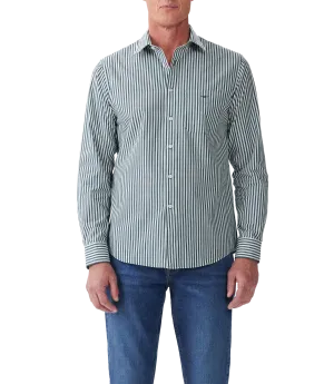 R.M. Williams Regular Shirt - Green/White