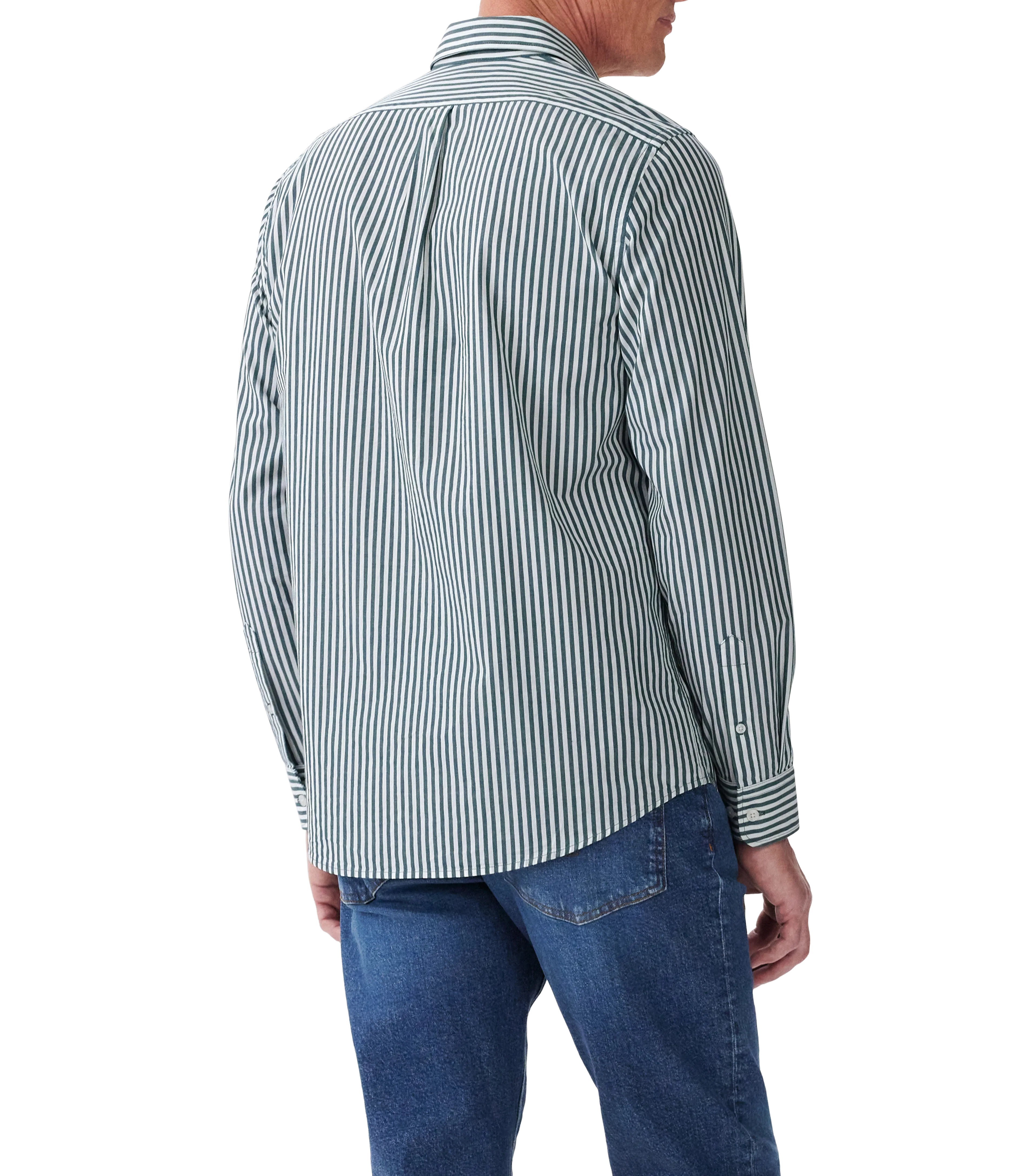 R.M. Williams Regular Shirt - Green/White