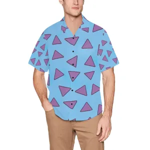 Rocko's Modern Life Print Hawaiian Shirt with Chest Pocket