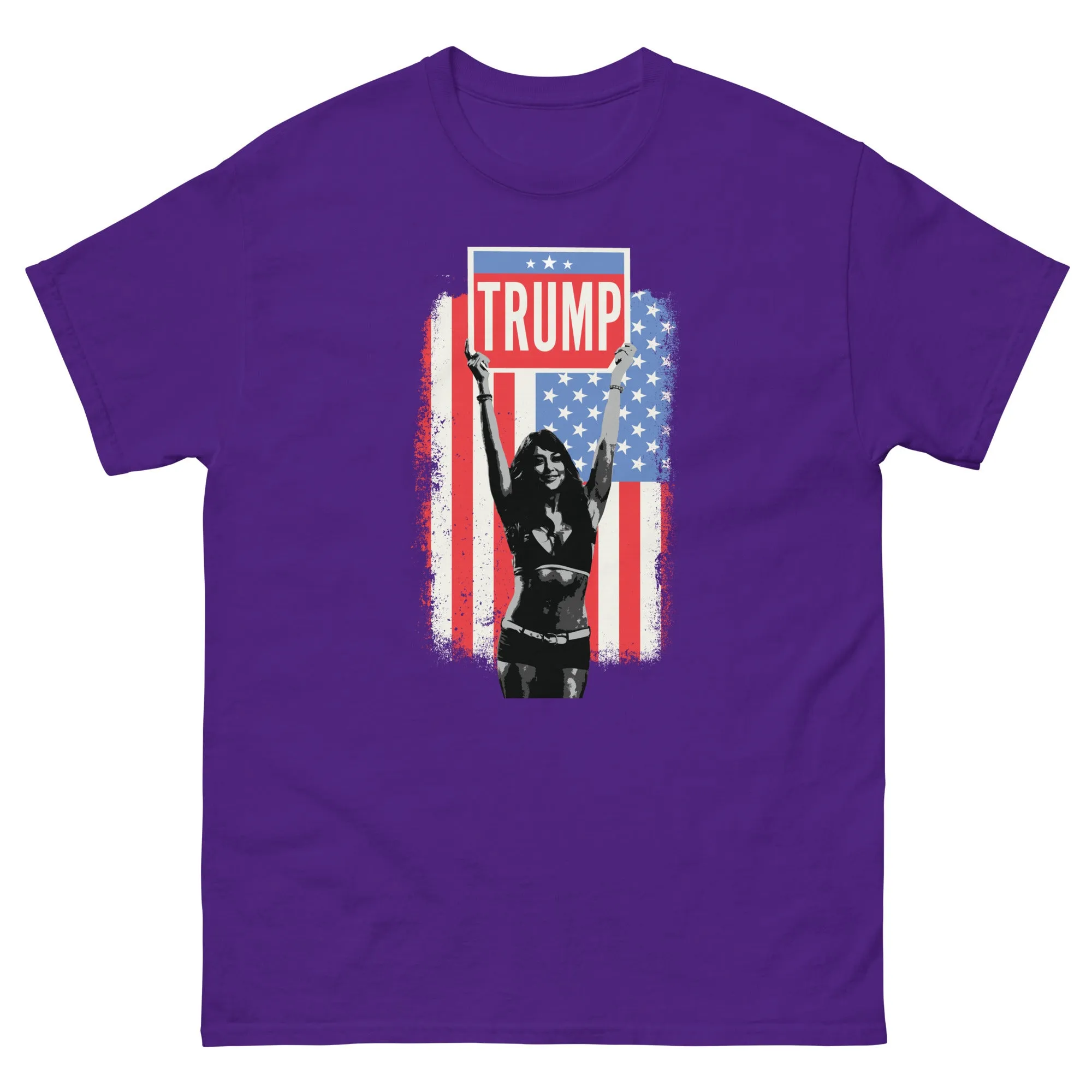 Round Girl Trump Shirt