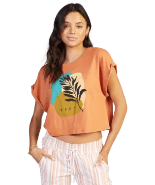 Roxy Womens Modern Leaf T-Shirt