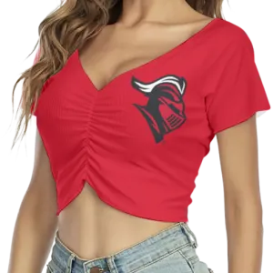 Rutgers Ruched Tee