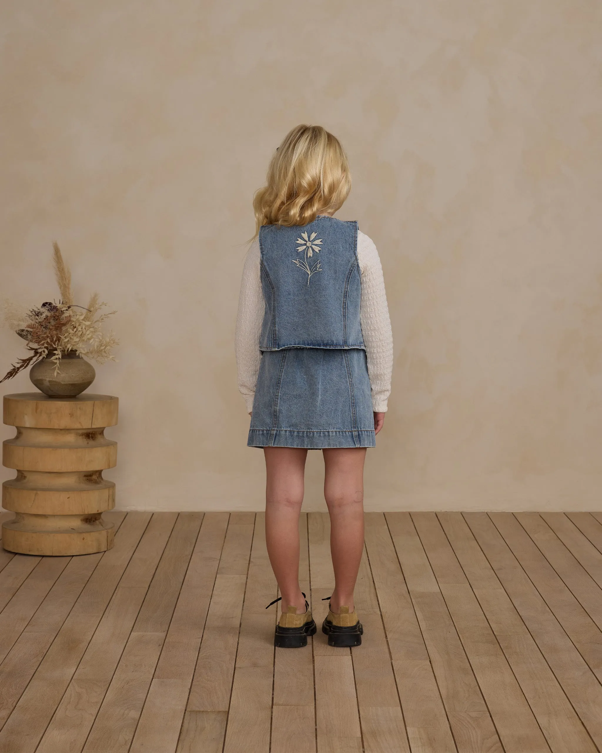 Rylee & Cru Denim Vest