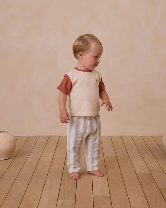 RYLEE & CRU RORY PANT || BLUE STRIPE