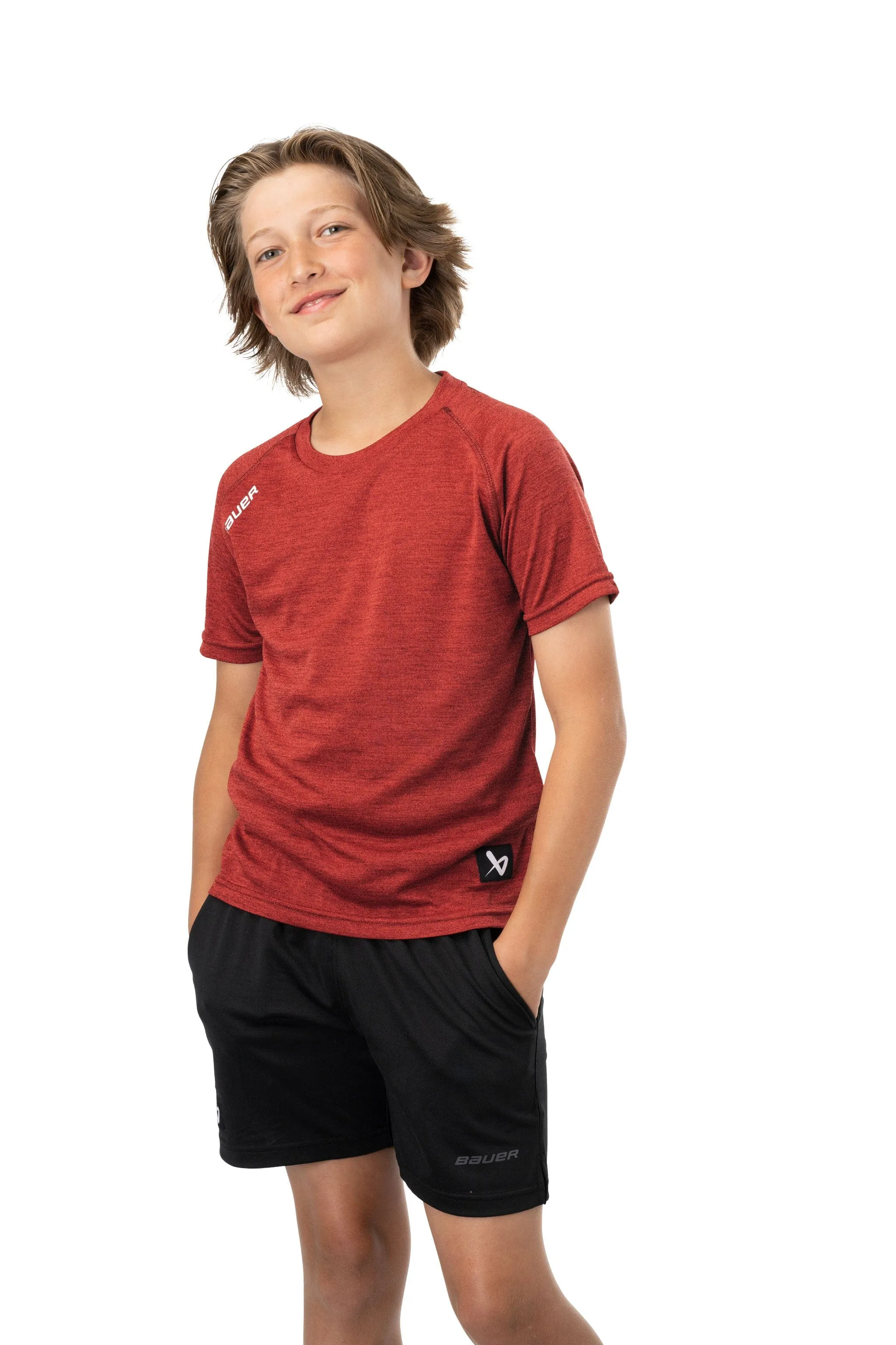 S24 Bauer Team Shortsleeve Tech Tee Youth