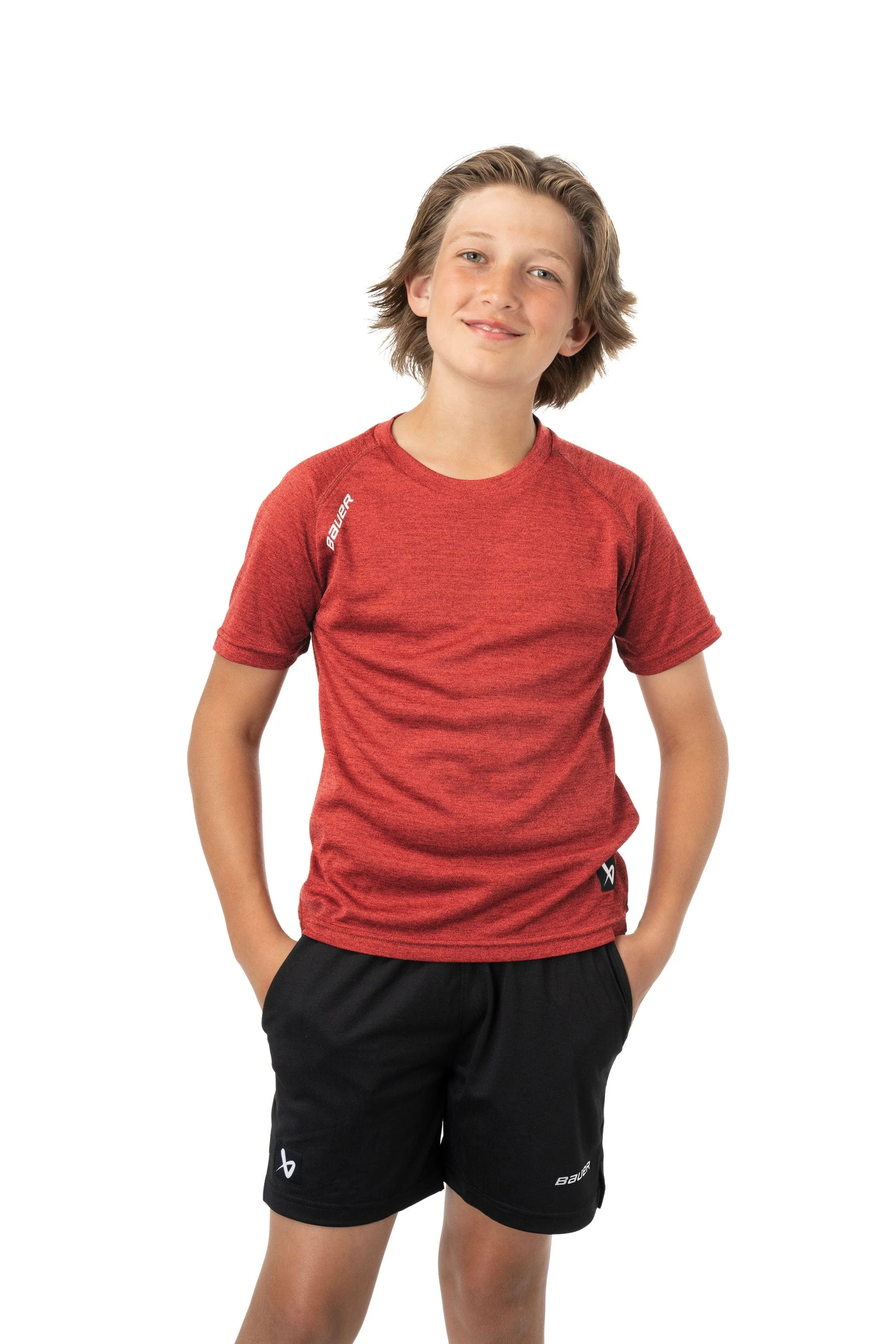 S24 Bauer Team Shortsleeve Tech Tee Youth
