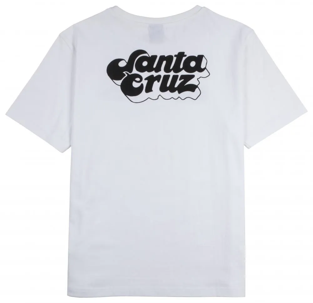 Santa Cruz Womens T-Shirt Mix Up T-Shirt - White