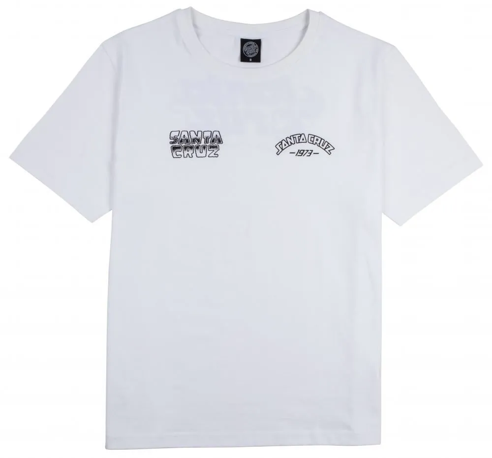 Santa Cruz Womens T-Shirt Mix Up T-Shirt - White