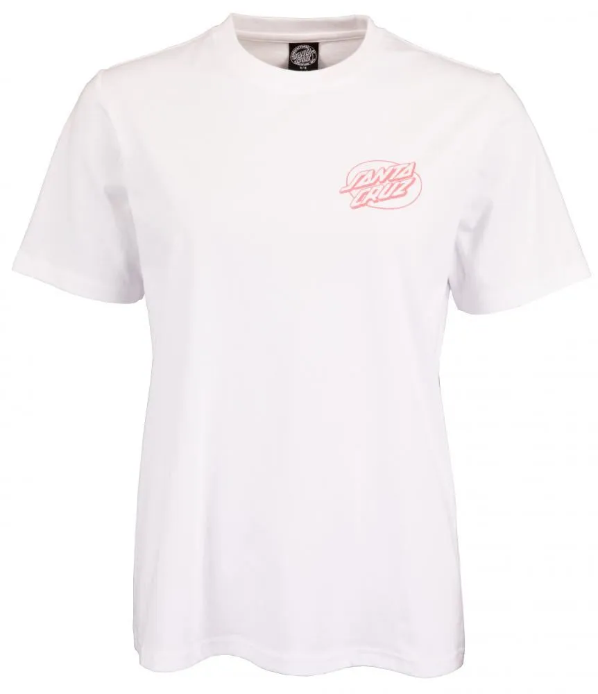 Santa Cruz Womens T-Shirt Strange Hand T-Shirt - White