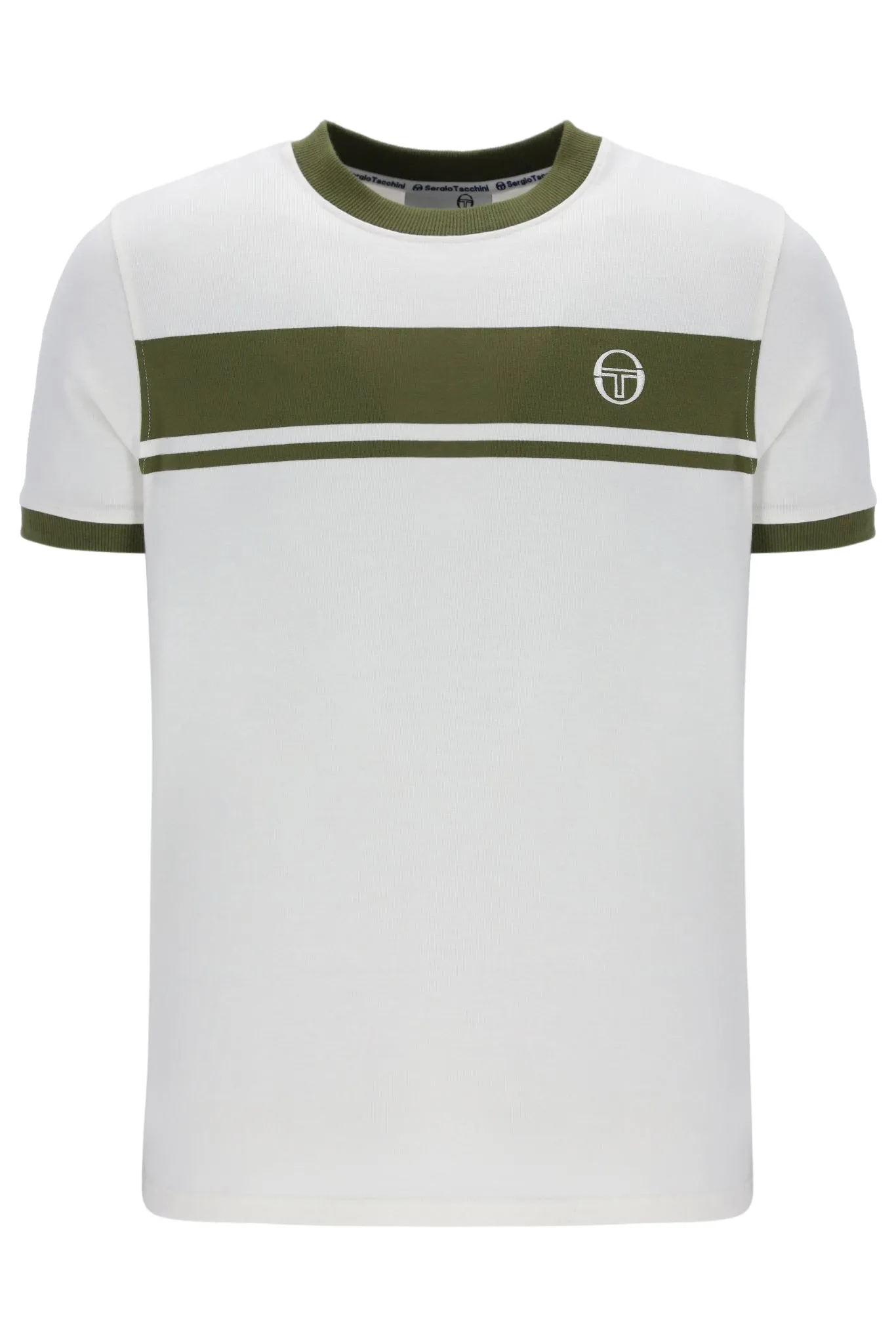 Sergio Tacchini Master T-Shirt Gardenia/Sphagnum