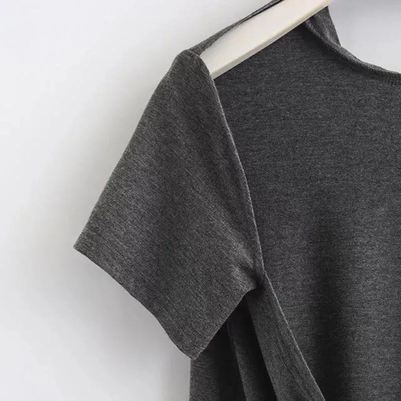 Sexy Open Back T-Shirt