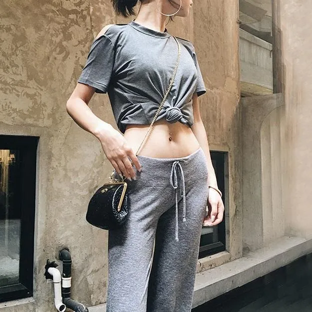 Sexy Open Back T-Shirt