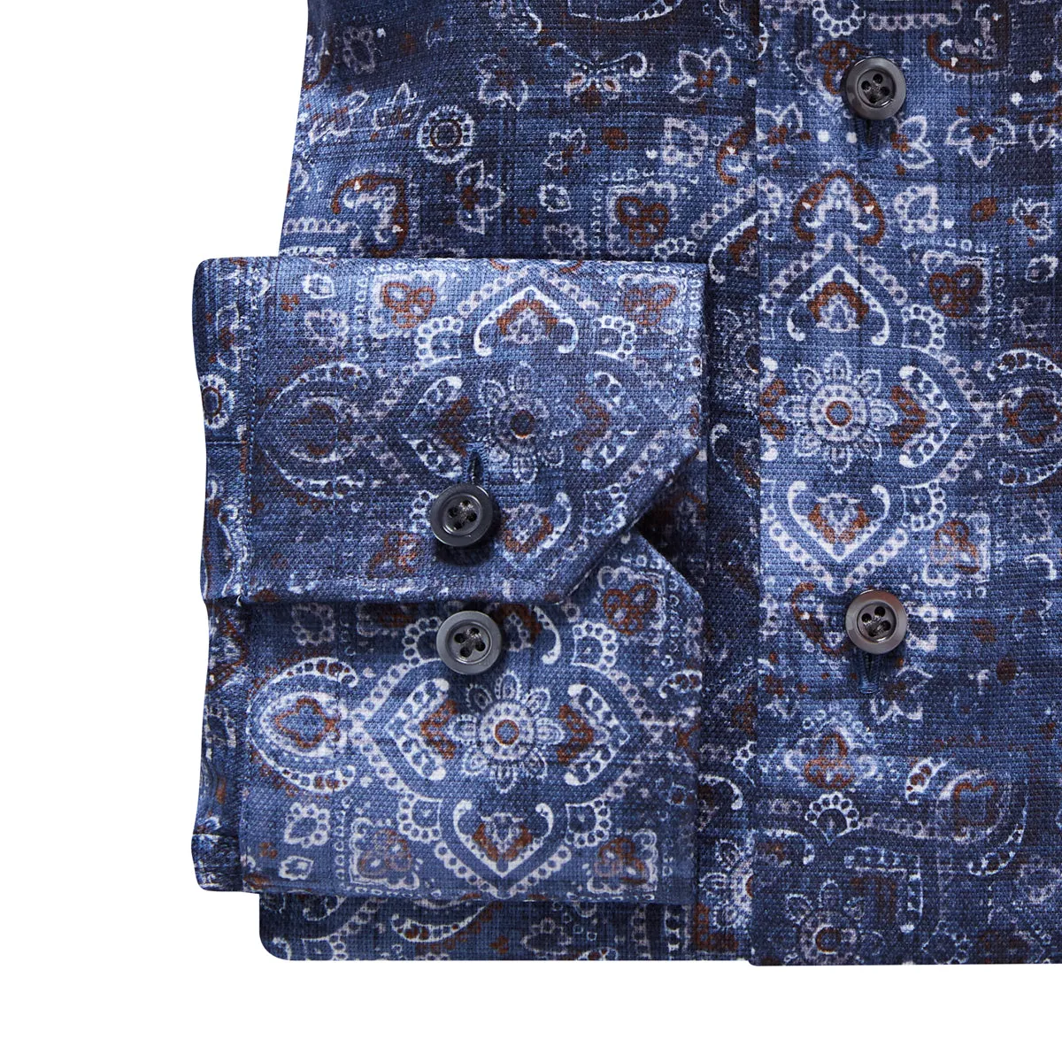 SF18195 Bandana Print Sport Shirt