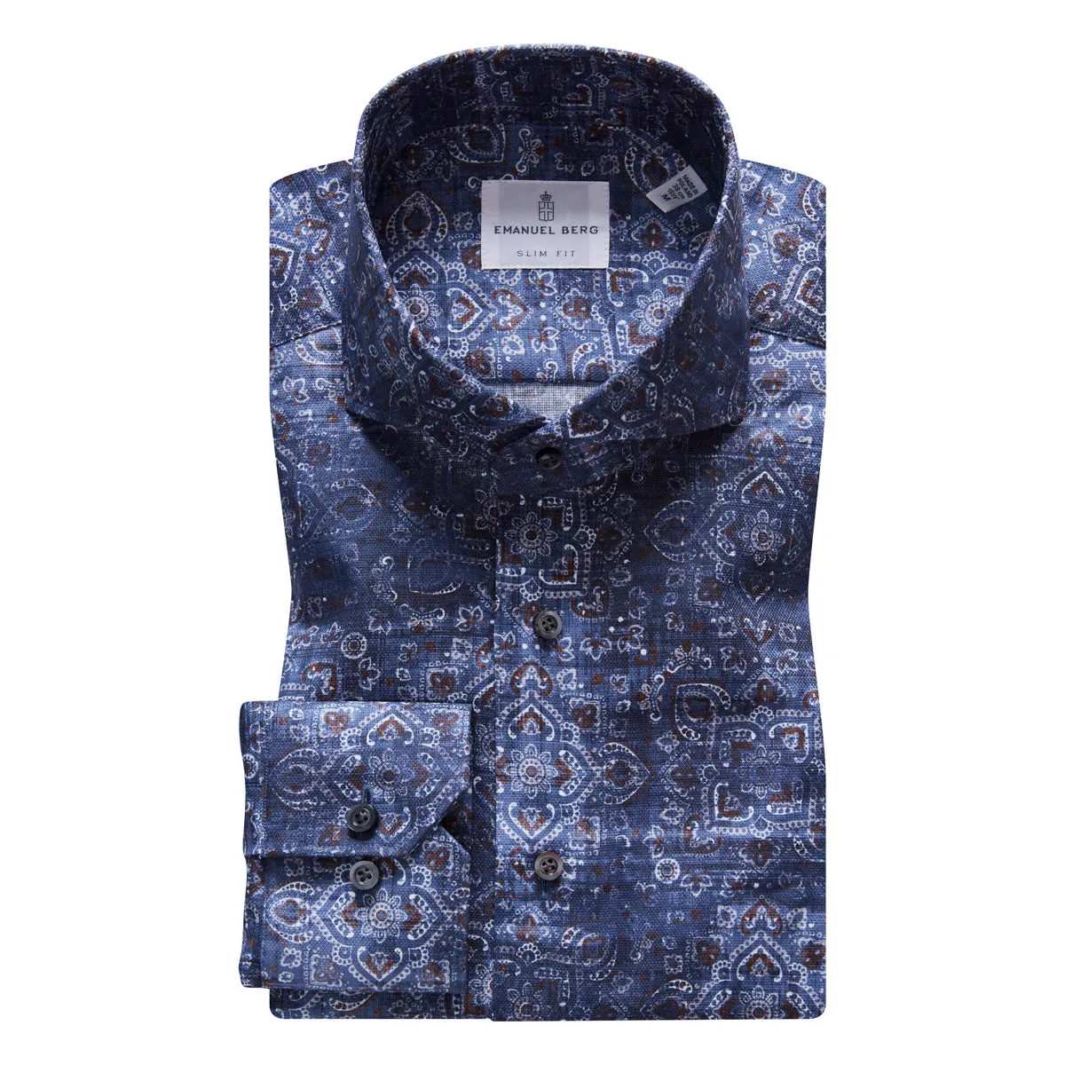 SF18195 Bandana Print Sport Shirt