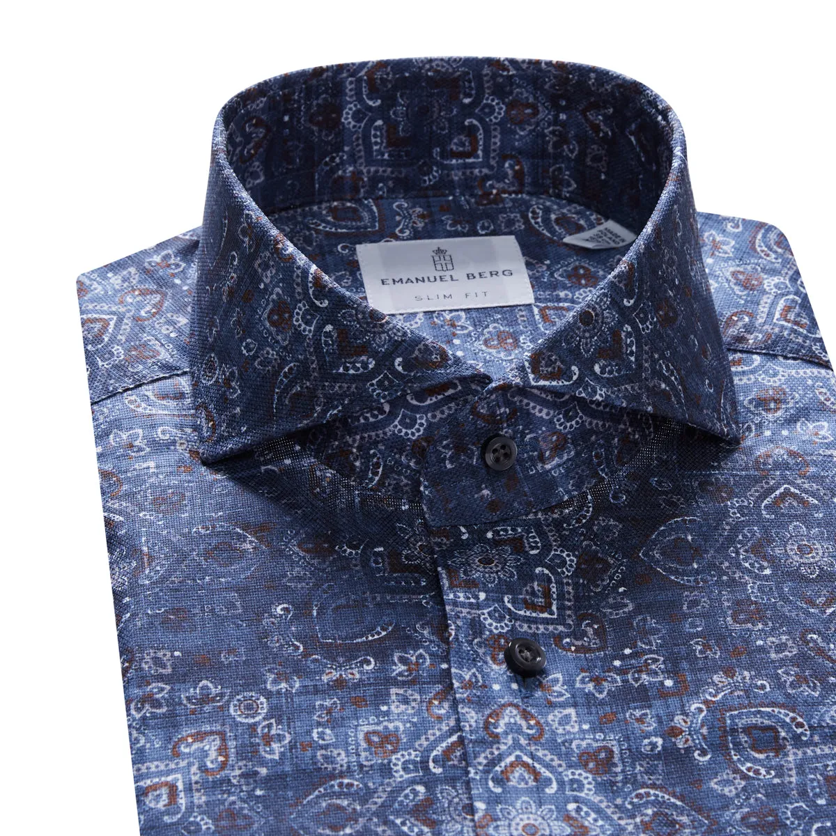 SF18195 Bandana Print Sport Shirt