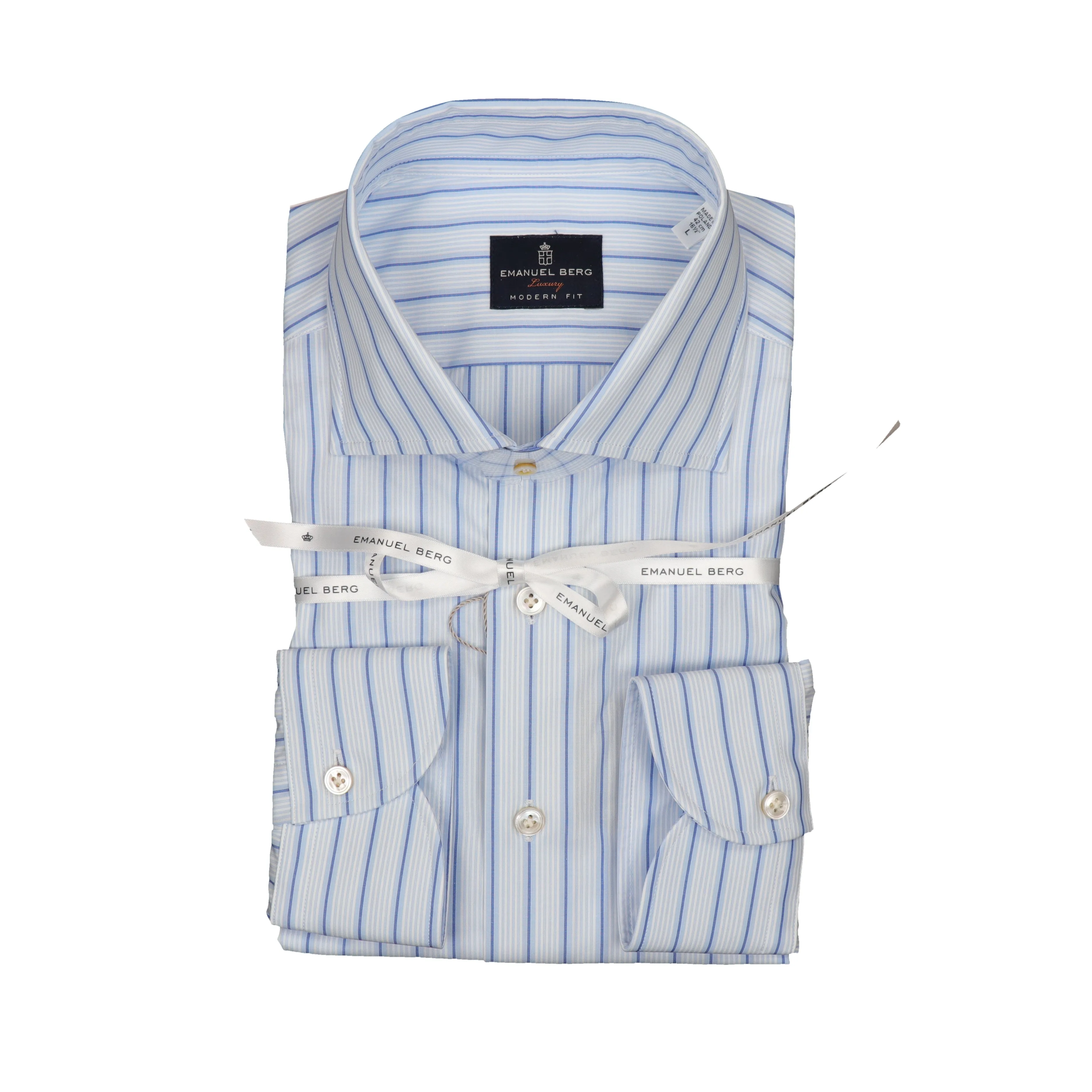 SF19740 Stripe Poplin Premium Luxury Shirt