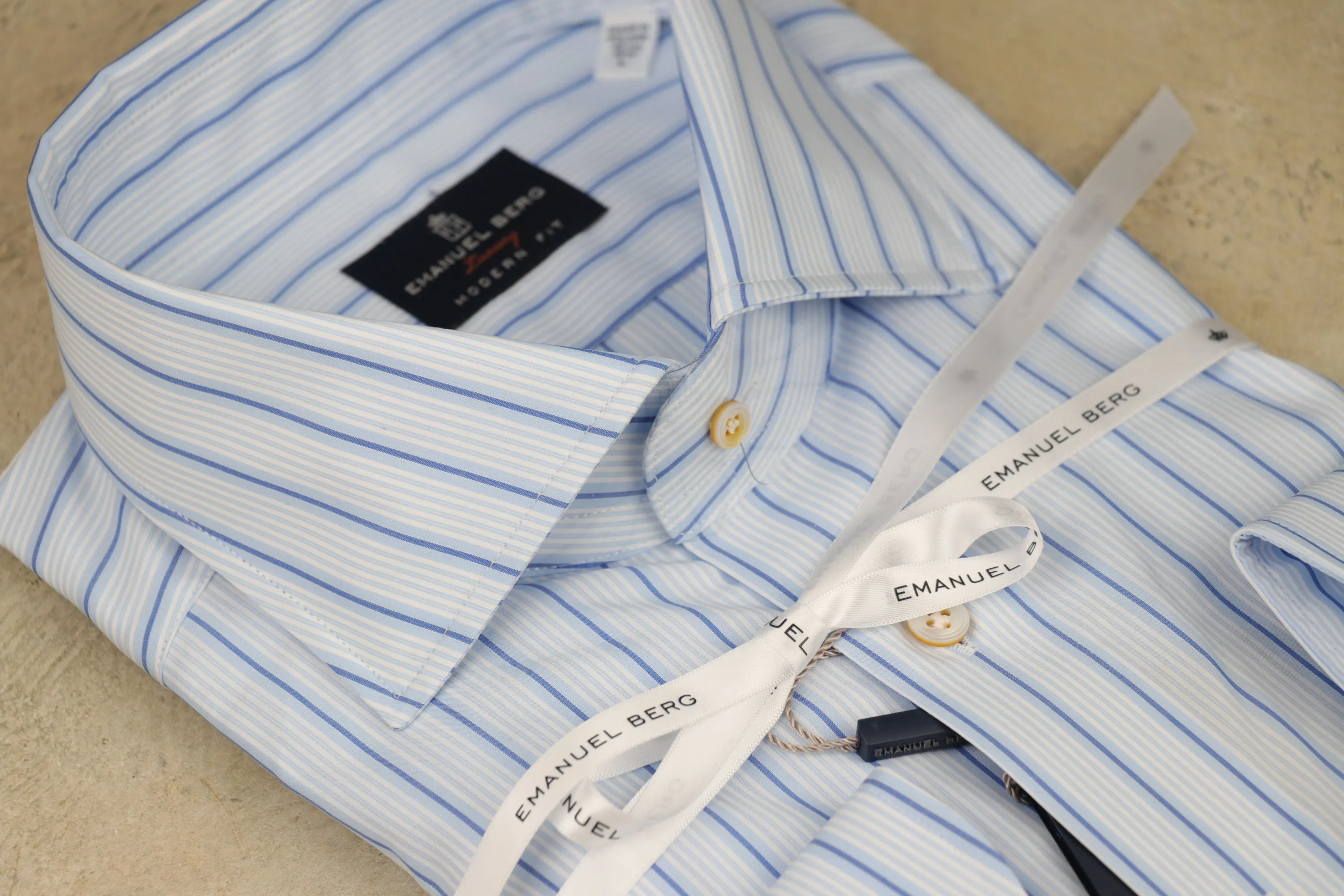 SF19740 Stripe Poplin Premium Luxury Shirt