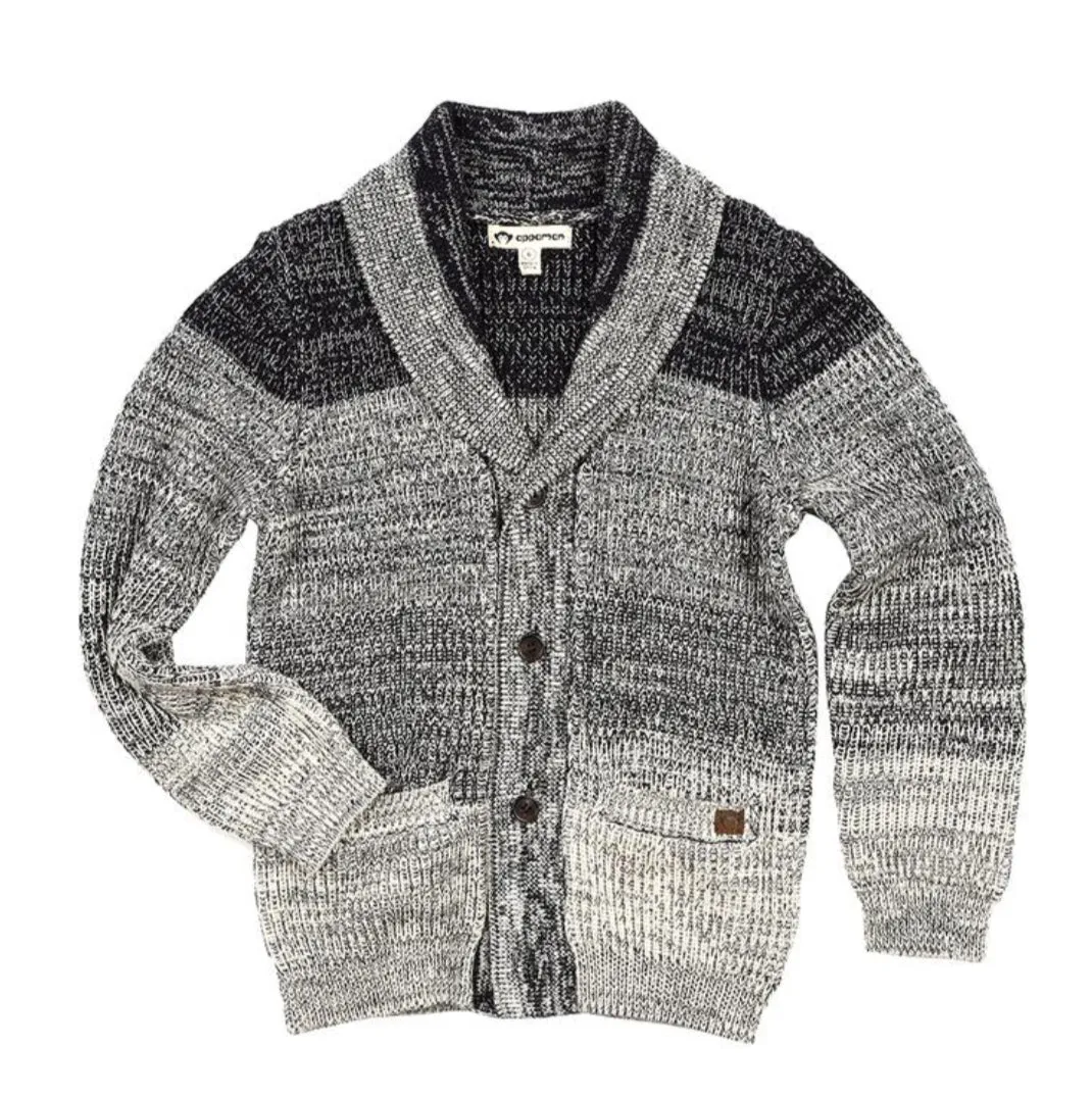SHELBY CARDIGAN - NAVY CREAM