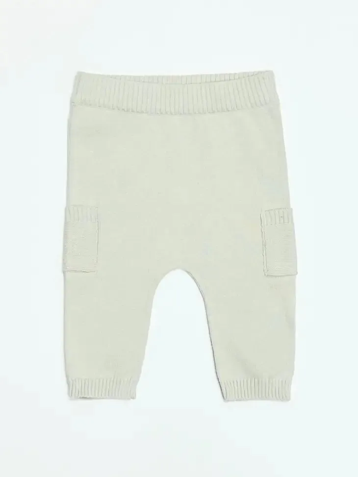 Side Pocket Sweater Knit Pants