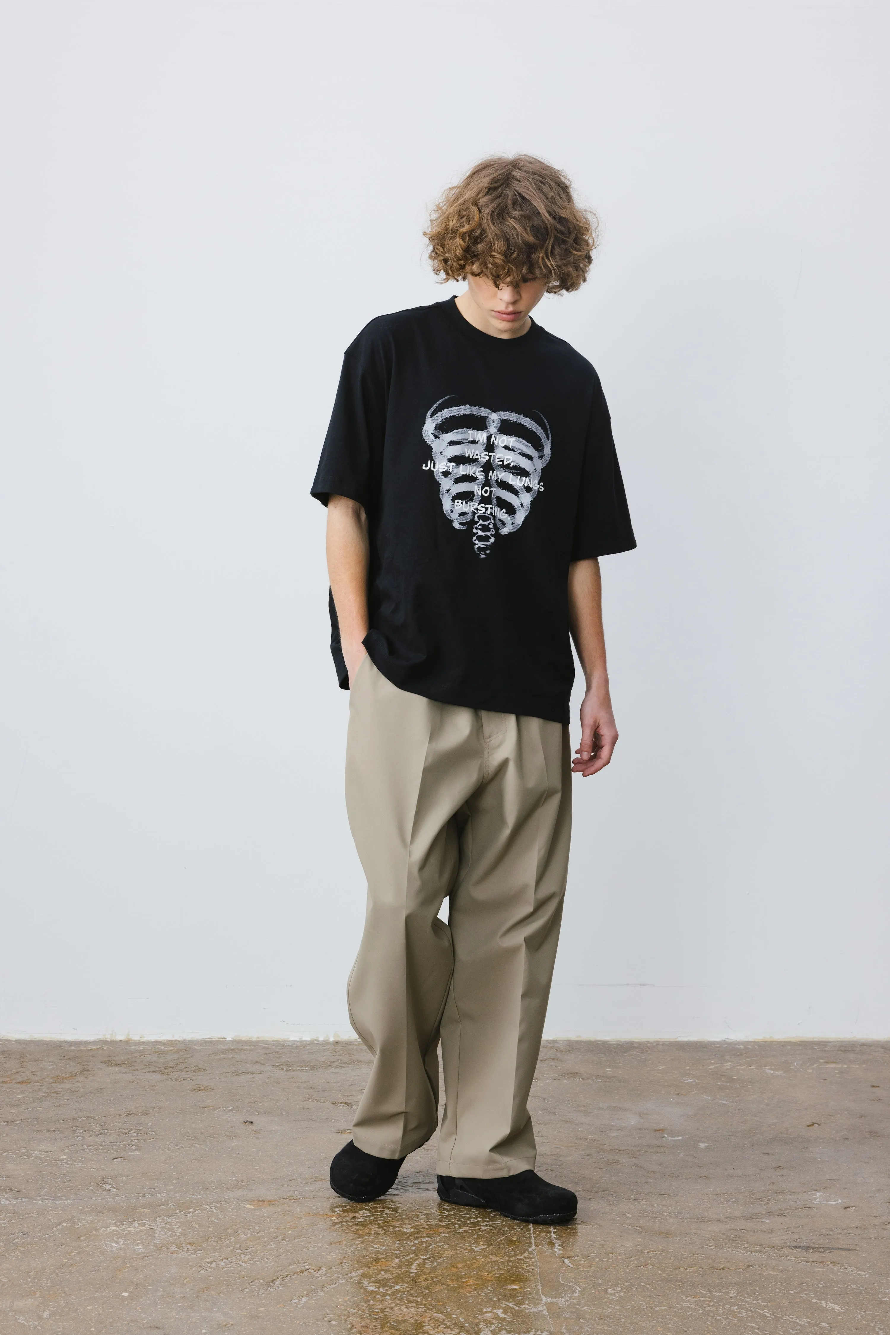 Skeleton Quickdry Print Tee