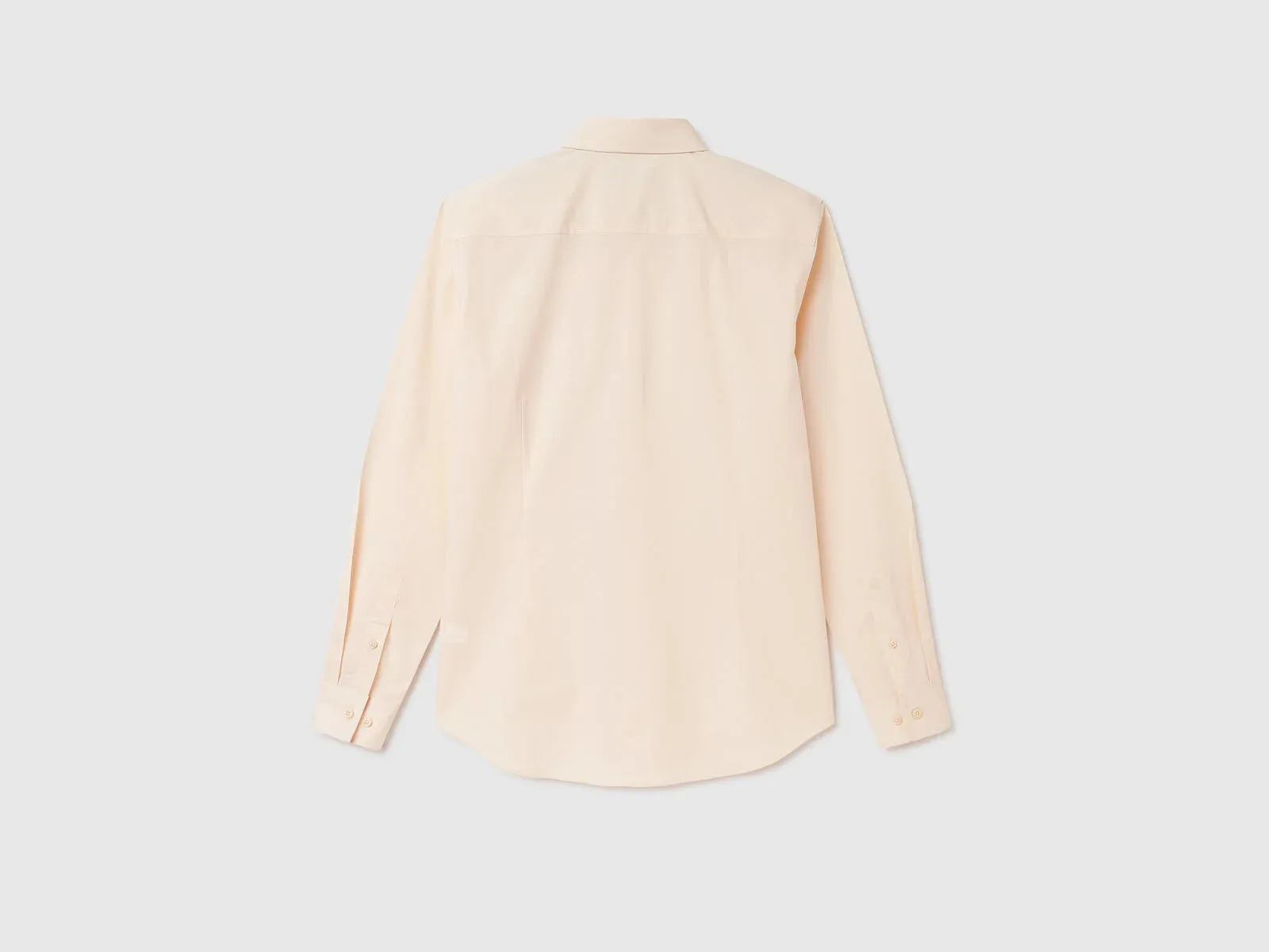 SLIM FIT SPREAD COLLAR SOLID SHIRT