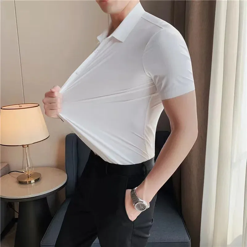 SlimTech Short Sleeve Social Shirt