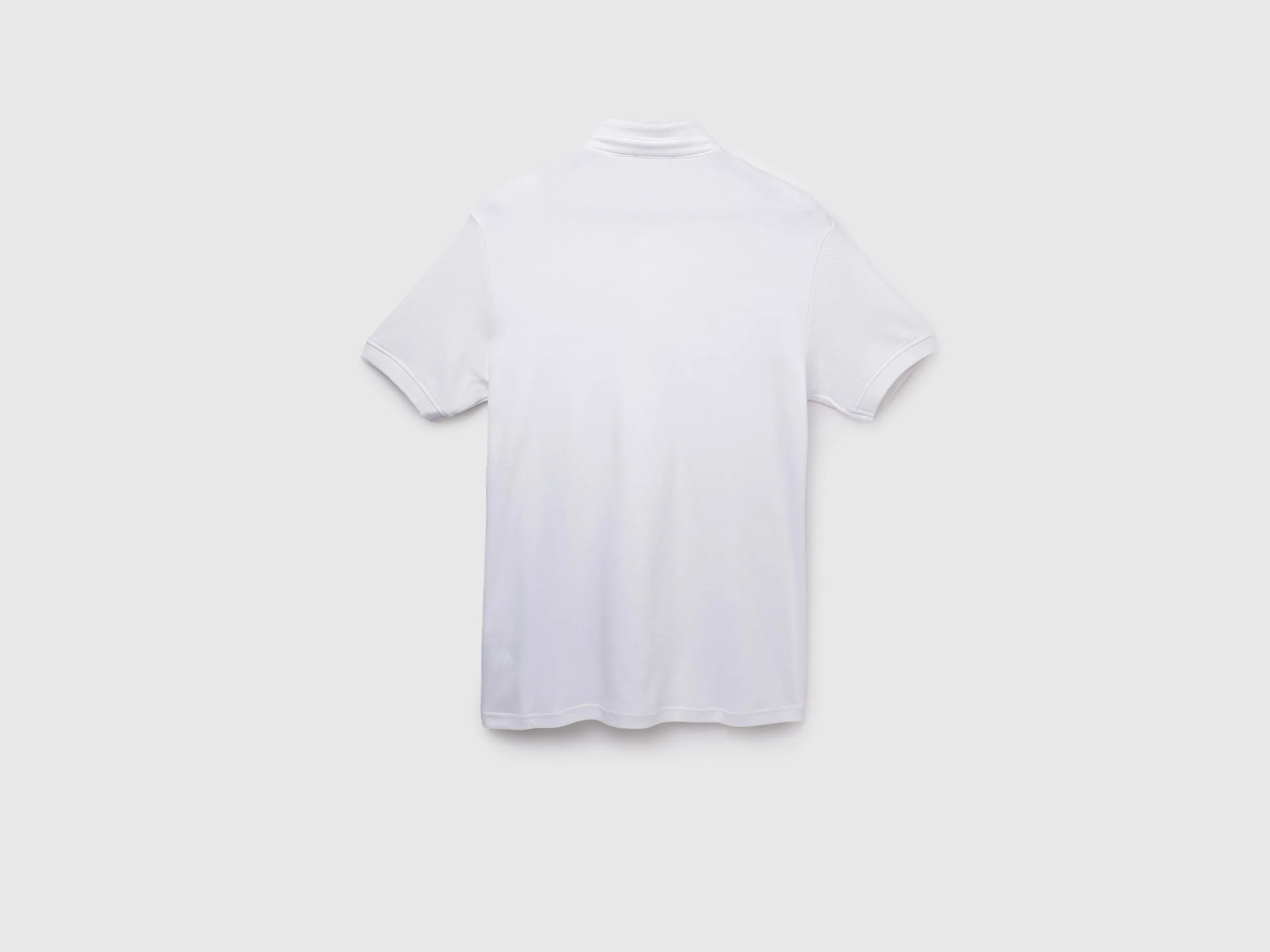 Solid Stand Collar Regular-Fit T-Shirt