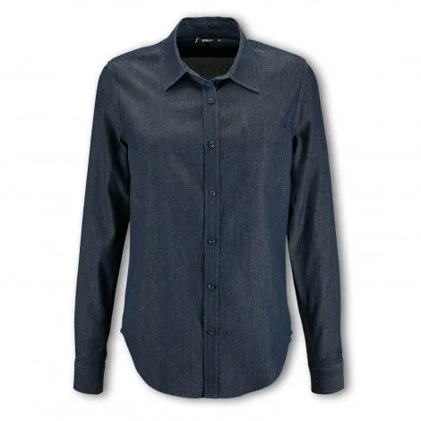 SOLS Barry Women's Denim Shirt