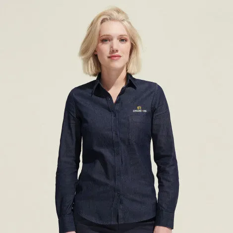 SOLS Barry Women's Denim Shirt