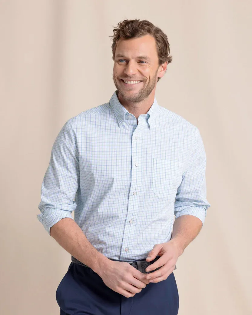 SOUTEHRN TIDE CHARLESTON BROUGHTON PLAID SPORT SHIRT