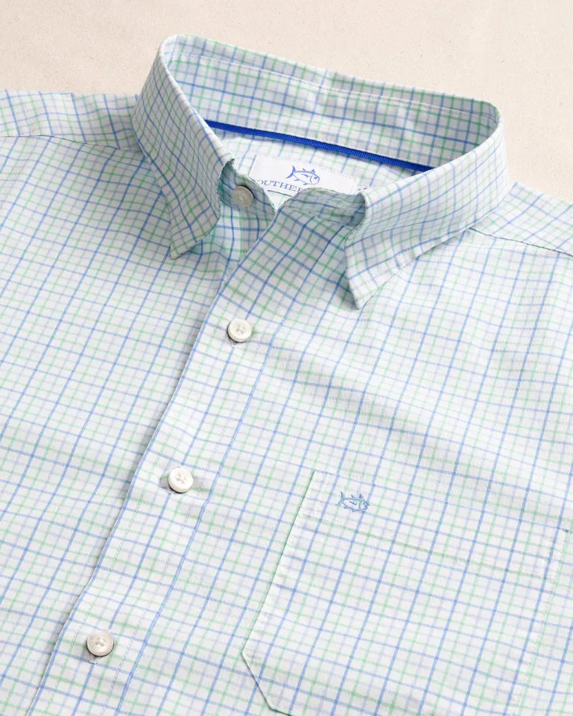 SOUTEHRN TIDE CHARLESTON BROUGHTON PLAID SPORT SHIRT