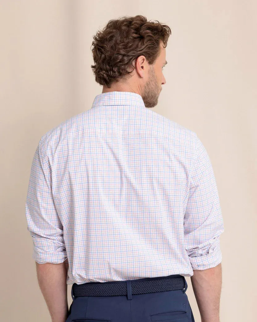 SOUTEHRN TIDE CHARLESTON BROUGHTON PLAID SPORT SHIRT