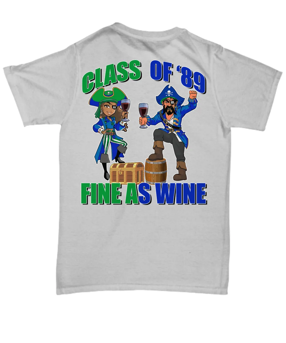 South Shore - We Bleed Blue and Green-tee 2 side