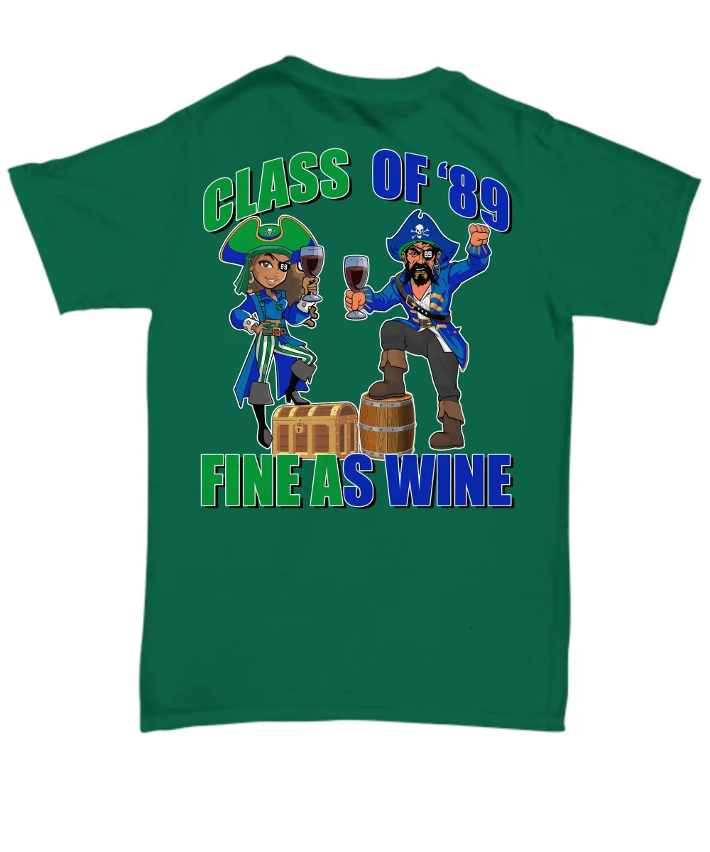 South Shore - We Bleed Blue and Green-tee 2 side