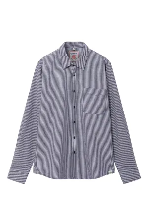 Spectre Men's Organic Cotton Shirt | Blue