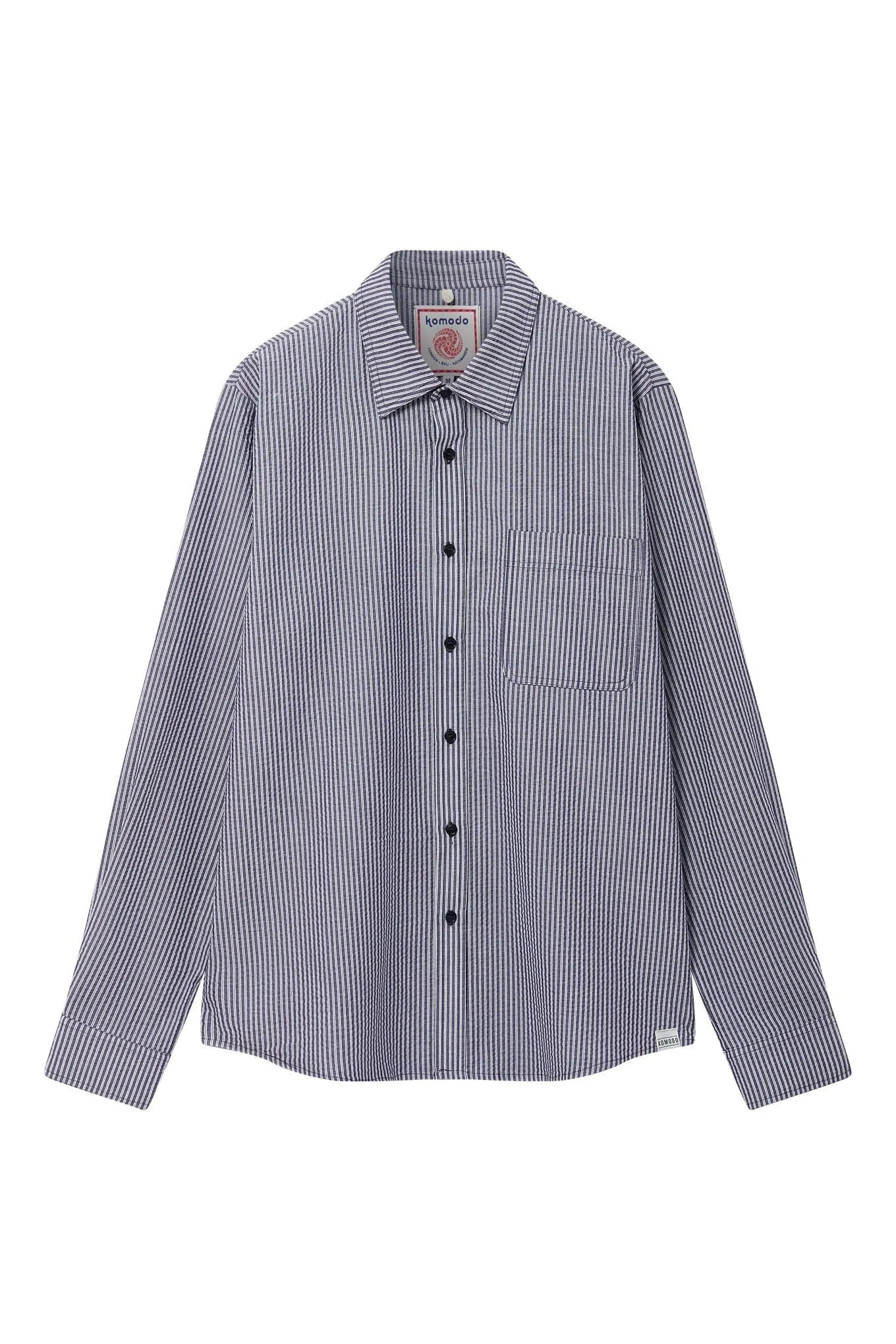 Spectre Men's Organic Cotton Shirt | Blue