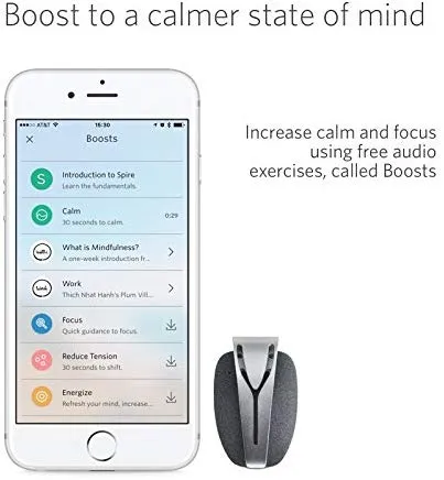 Spire Stone: Stress Management and Activity Tracker for iOS & Android