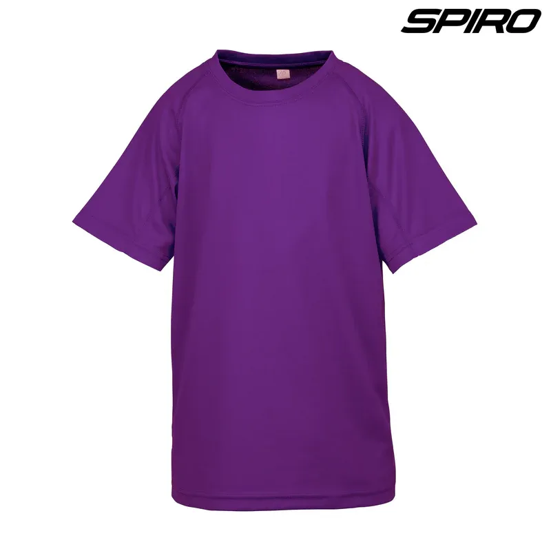 Spiro Impact Aircool Youth Tee