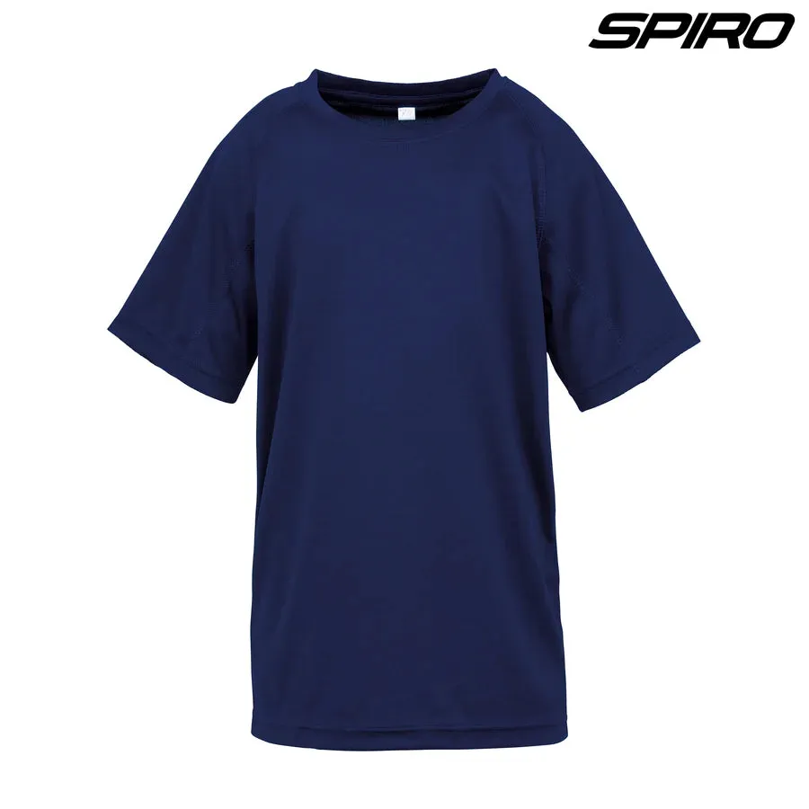 Spiro S287B Performance Aircool Kids Tee
