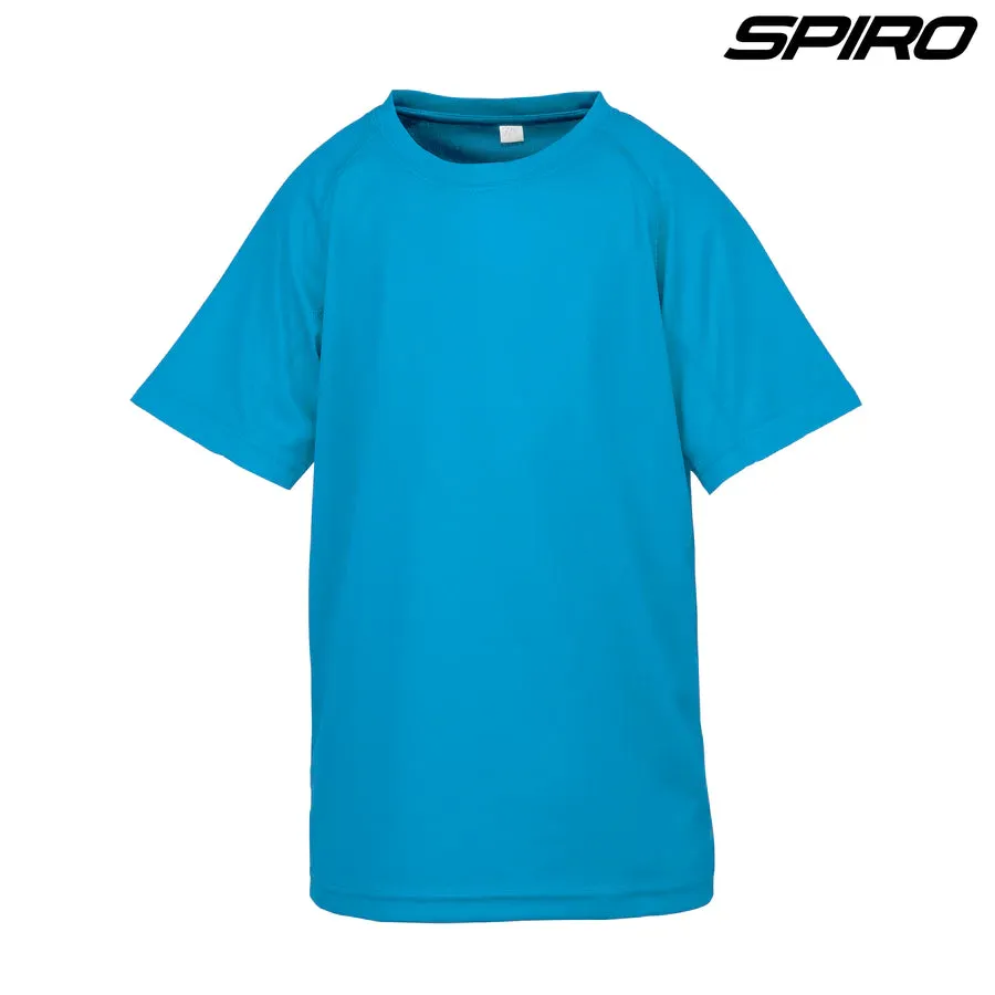 Spiro S287B Performance Aircool Kids Tee
