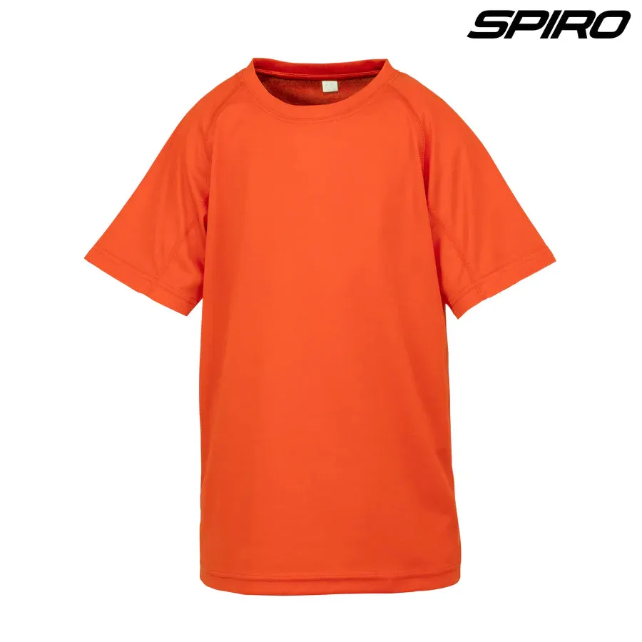 Spiro S287B Performance Aircool Kids Tee