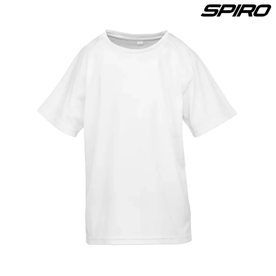 Spiro S287B Performance Aircool Kids Tee